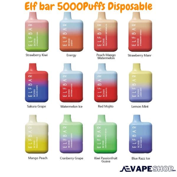 Elf bar 5000Puffs Disposable