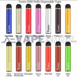 Yuoto 1500 Puffs Disposable